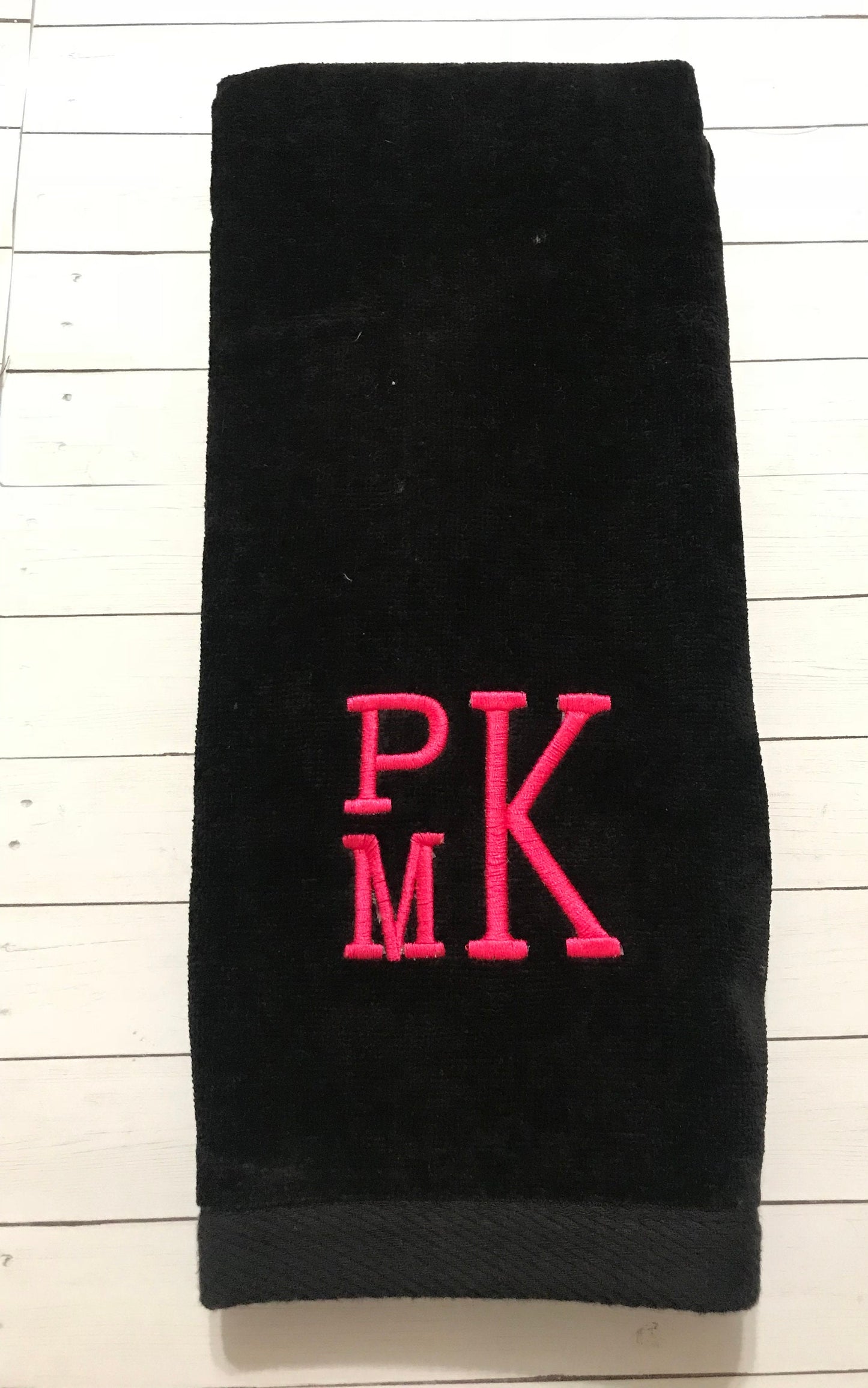 Personalized Golf Towel: Monogrammed Terry Velour Golf Gift